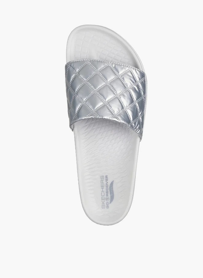 سكيتشرز Women Arch Fit Hyper Slides